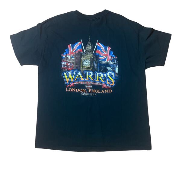Harley Davidson London Tee Size XL - Picture 3 of 4